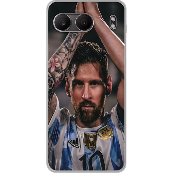 OnePlus Nord 4 Gennemsigtig cover Messi