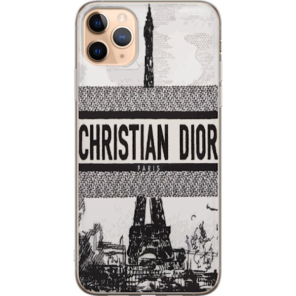 Apple iPhone 11 Pro Max Gennemsigtig cover Christian Dior