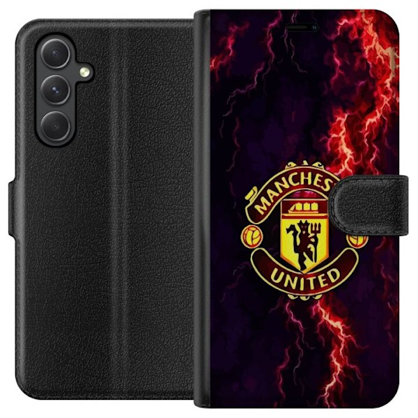 Samsung Galaxy A15 5G Plånboksfodral Manchester United