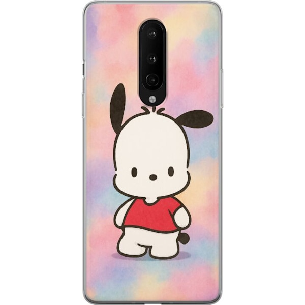 OnePlus 8 Läpinäkyvä kuori Kawaii Sanrio Pochacco