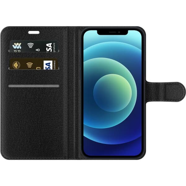 Kompatibelt Plånboksfodral till Apple iPhone 12 Lilo and Stitch