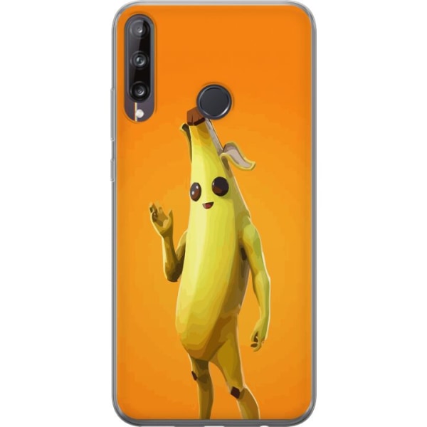 Huawei P40 lite E Genomskinligt Skal Fortnite - Peely