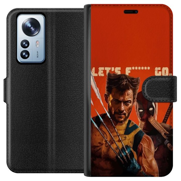 Xiaomi 12 Pro Plånboksfodral Deadpool & Wolverine