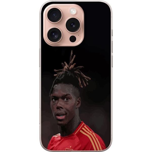 Apple iPhone 16 Pro Gennemsigtig cover Nico Williams