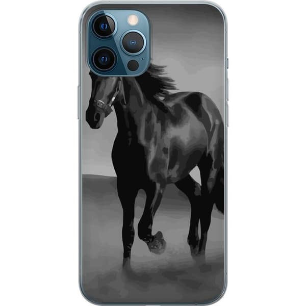 Kompatibel Mobilcover til Apple iPhone 12 Pro Max Mørk Hest