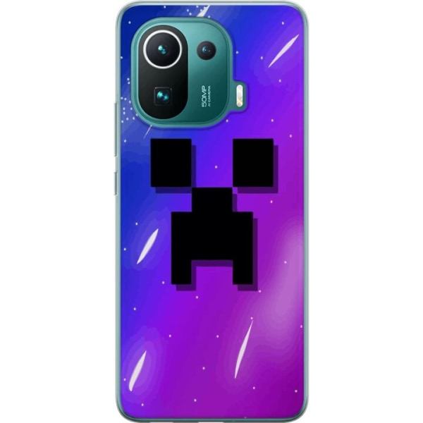 Xiaomi Mi 11 Pro Gennemsigtig cover Minecraft