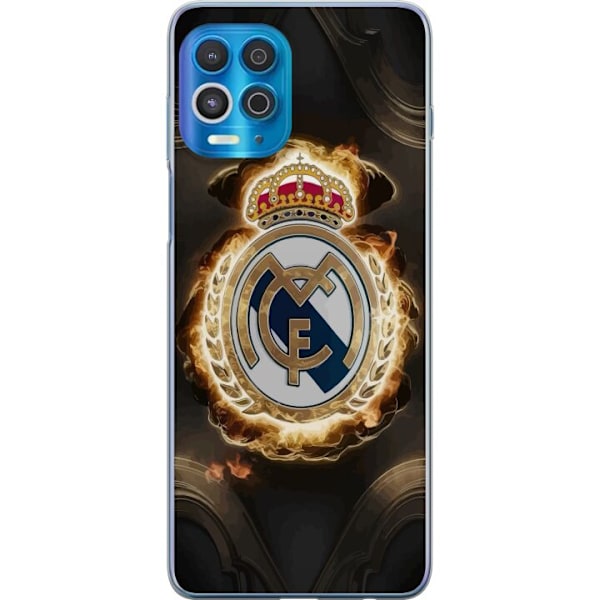 Motorola Edge S Läpinäkyvä kuori Real Madrid