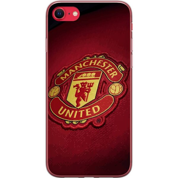 Apple iPhone 16e Läpinäkyvä kuori Manchester United FC