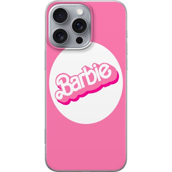 Apple iPhone 16 Pro Max Gennemsigtig cover Barbie