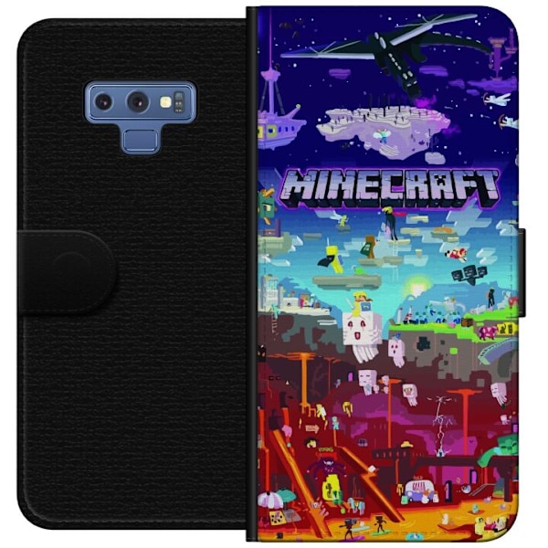 Samsung Galaxy Note9 Lommeboketui Minecraft