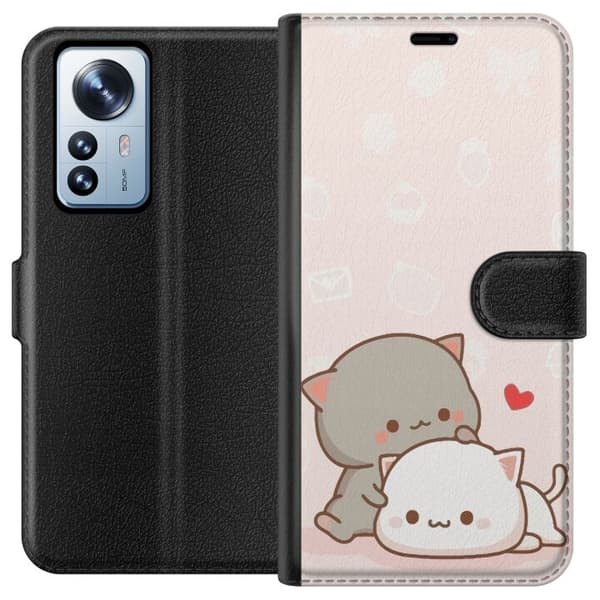 Kompatibelt Plånboksfodral till Xiaomi 12 Pro Kawaii
