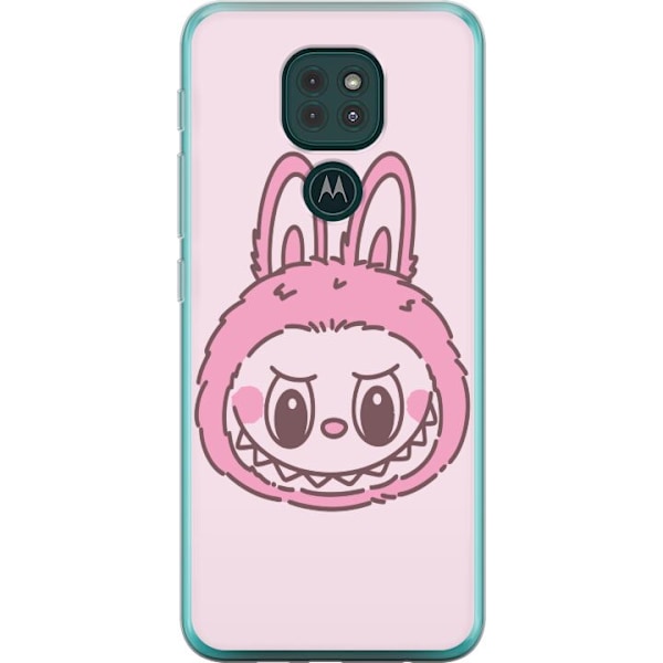 Motorola Moto G9 Play Genomskinligt Skal Labubu Zodiac Bunny Edition