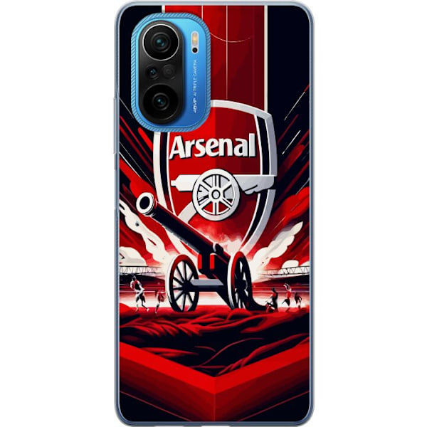 Xiaomi Poco F3 Genomskinligt Skal Arsenal