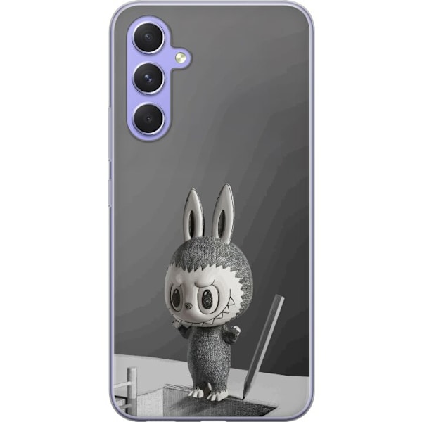 Samsung Galaxy A54 Läpinäkyvä kuori Pop Mart MEGA LABUBU LA