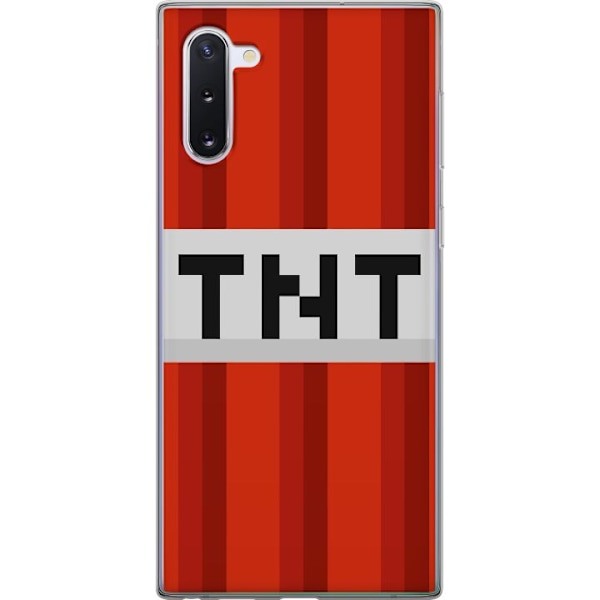 Samsung Galaxy Note10 Genomskinligt Skal Minecraft TNT