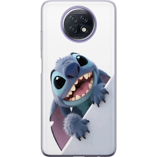 Xiaomi Redmi Note 9T Genomskinligt Skal Happy Stitch – glad figur med charmig uttryck
