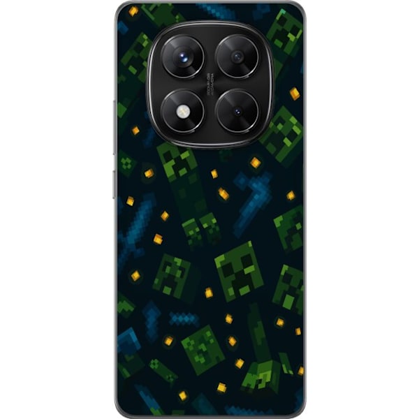 Xiaomi Redmi Note 14 Pro Läpinäkyvä kuori Minecraft Dungeon