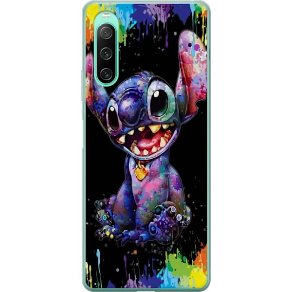 Sony Xperia 10 IV Läpinäkyvä kuori Lilo ja Stitch