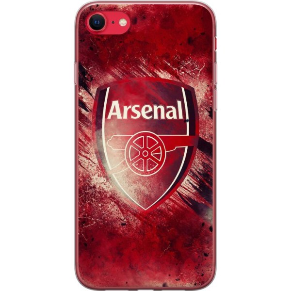Apple iPhone SE (2020) Cover / Mobilcover - Arsenal Fodbold