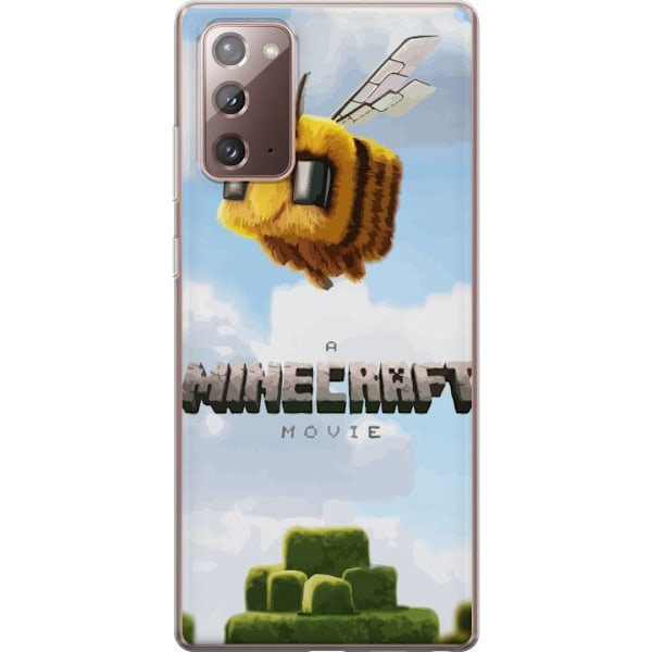 Samsung Galaxy Note20 Läpinäkyvä kuori A Minecraft Movie