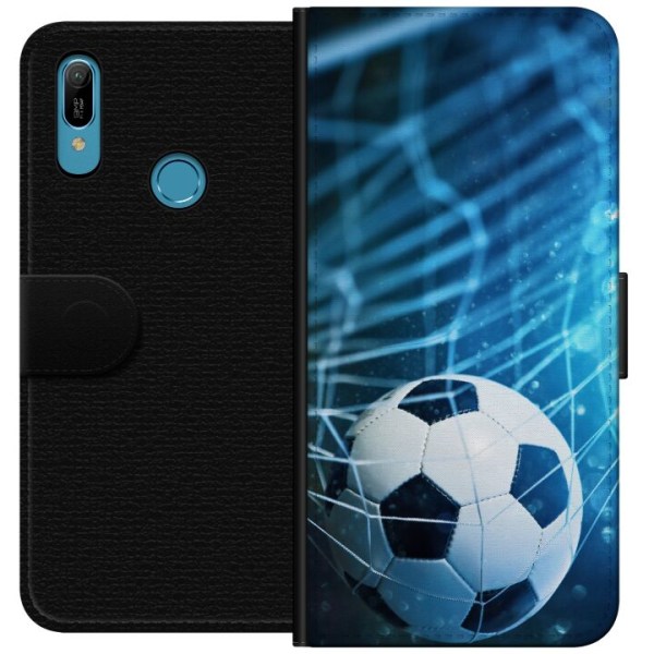 Huawei Y6 (2019) Lommeboketui Fotball