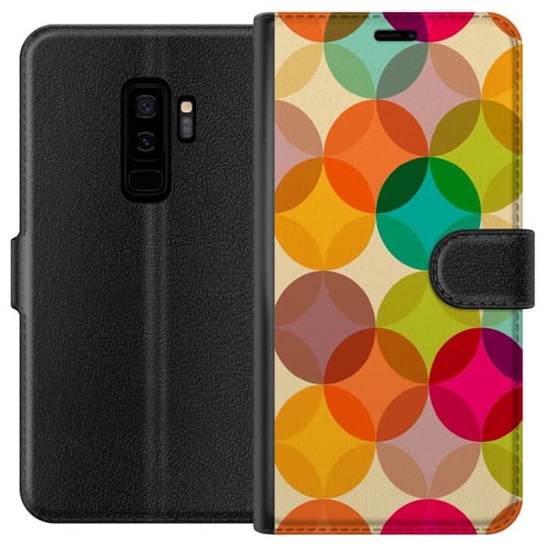 Kompatibel Tegnebogsetui til Samsung Galaxy S9+ Mønster