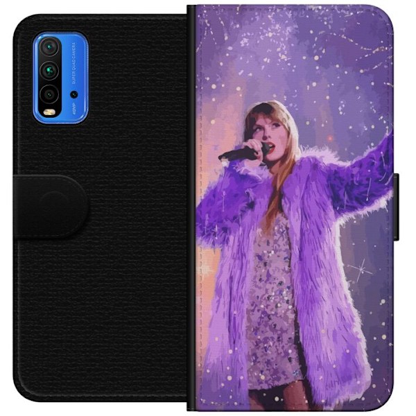 Xiaomi Redmi Note 9 4G Lompakkokotelo Taylor Swift