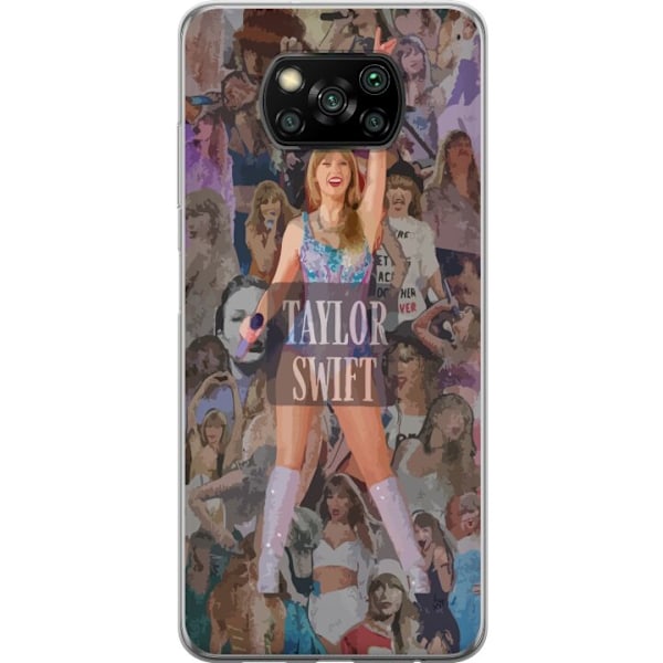 Xiaomi Poco X3 NFC Gennemsigtig cover Taylor Swift