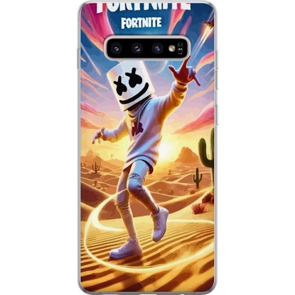 Samsung Galaxy S10+ Gjennomsiktig deksel Fortnite