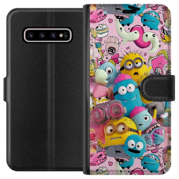 Kompatibelt Lommeboketui til Samsung Galaxy S10+ Dumma mej