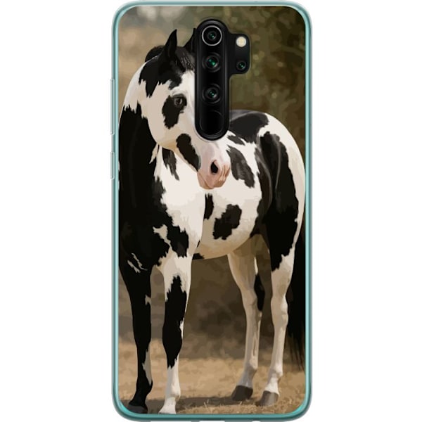 Xiaomi Redmi Note 8 Pro  Läpinäkyvä kuori Kaunis Hevonen - elegantti hevonen kuva-aihe