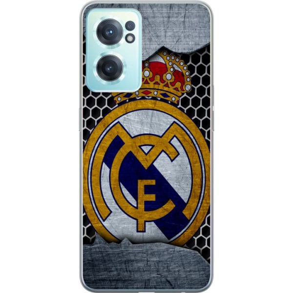 OnePlus Nord CE 2 5G Gennemsigtig cover Real Madrid