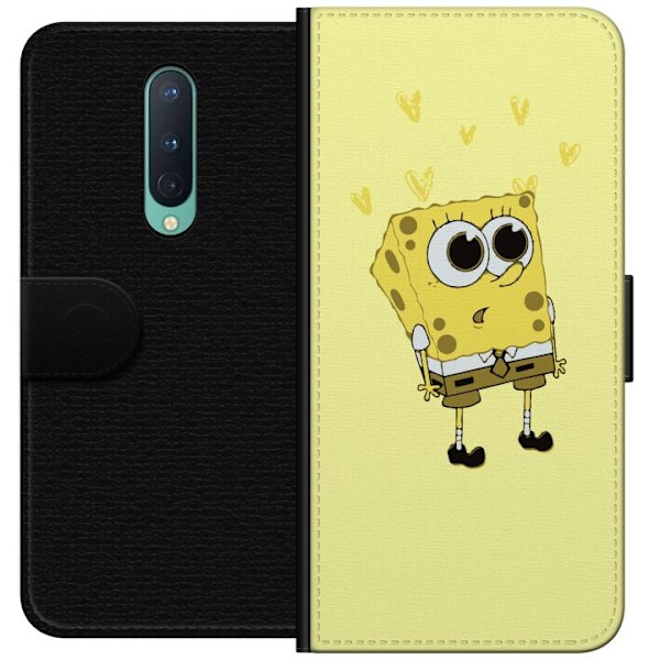 OnePlus 8 Tegnebogsetui SvampeBob Firkant