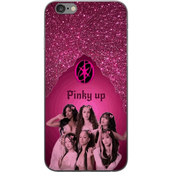 Kompatibelt Mobilskal till Apple iPhone 6s Plus KATSEYE Pinky Up rosa