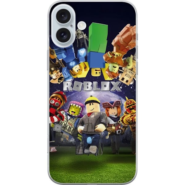Apple iPhone 16 Plus Läpinäkyvä kuori Roblox Maailma - Pela