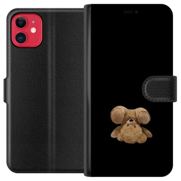 Apple iPhone 11 Plånboksfodral Upp och ner björn