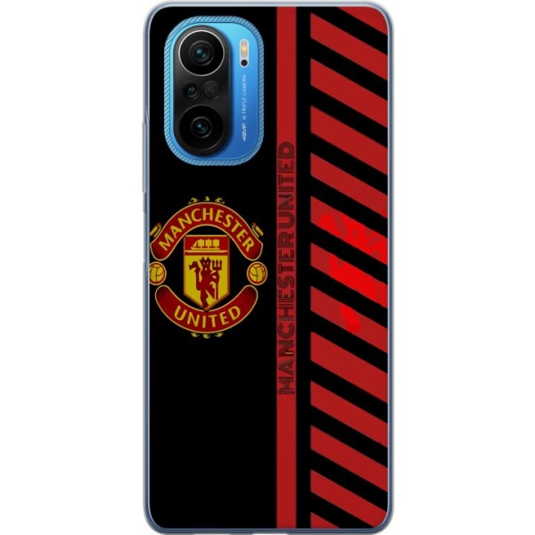 Xiaomi Poco F3 Gennemsigtig cover Manchester United