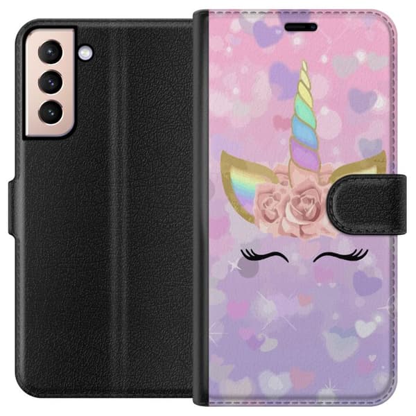 Kompatibelt Plånboksfodral till Samsung Galaxy S21 Unicorn