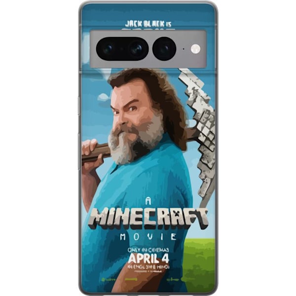 Google Pixel 7 Pro Läpinäkyvä kuori Minecraft-elokuva