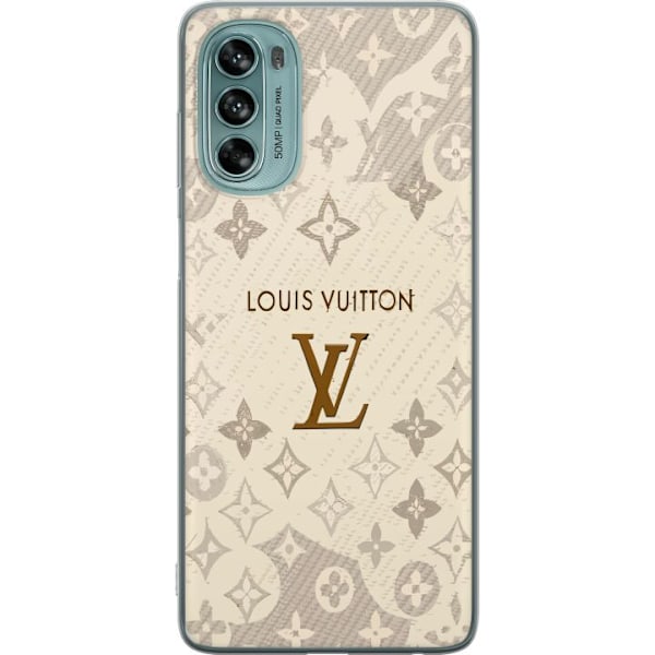 Motorola Moto G62 5G Genomskinligt Skal LV Vibes