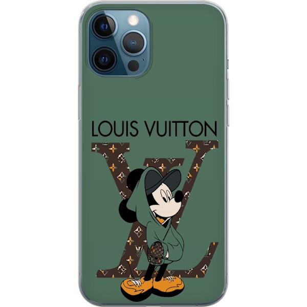 Apple iPhone 12 Pro Läpinäkyvä kuori LV Mickey