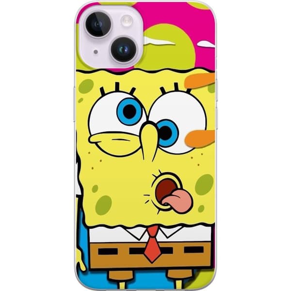 Kompatibelt Mobildeksel til Apple iPhone 14 SpongeBob SquarePants