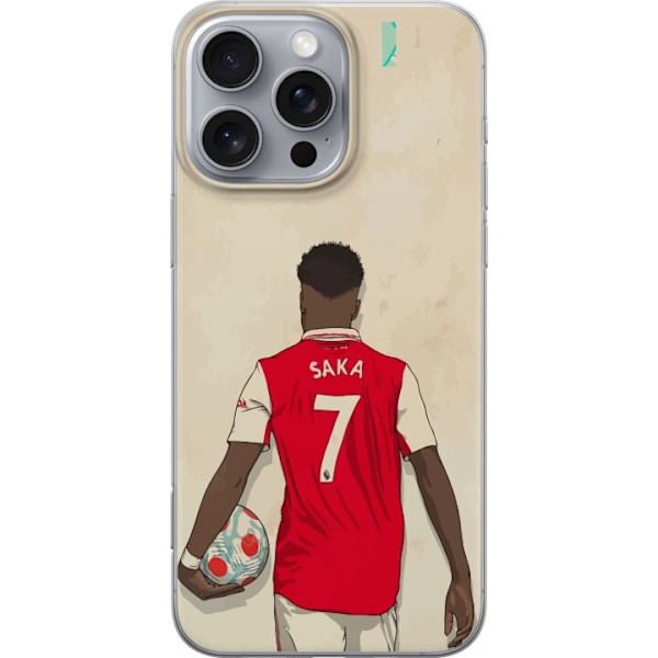 Apple iPhone 16 Pro Max Genomskinligt Skal Bukayo Saka 7