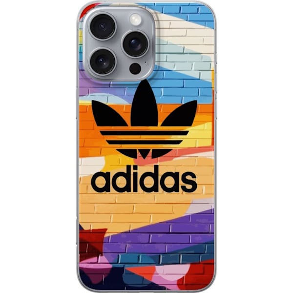 Apple iPhone 16 Pro Max Gennemsigtig cover Adidas