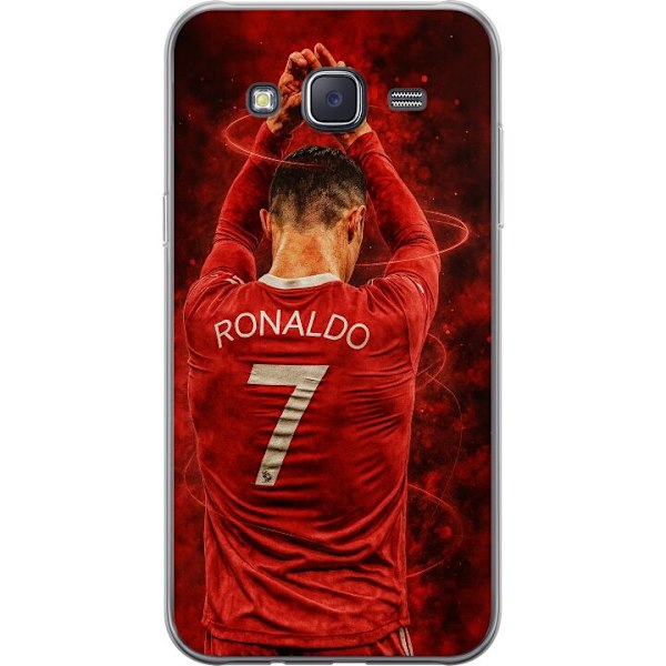 Samsung Galaxy J5 Läpinäkyvä kuori Ronaldo