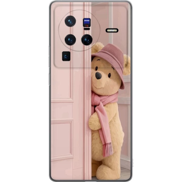 vivo X80 Pro Läpinäkyvä kuori Nalle Puh Disney Motiivi Piirrossarja Klassinen Suosittu Lasten Motiivi Disneyhahmo Ikoninen Hahmo