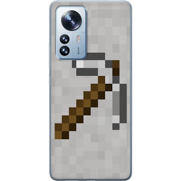 Xiaomi 12 Pro Gjennomsiktig deksel Minecraft Verktøy