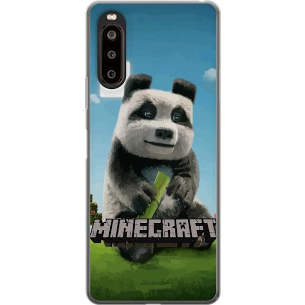 Sony Xperia 10 II Gennemsigtig cover A Minecraft Movie
