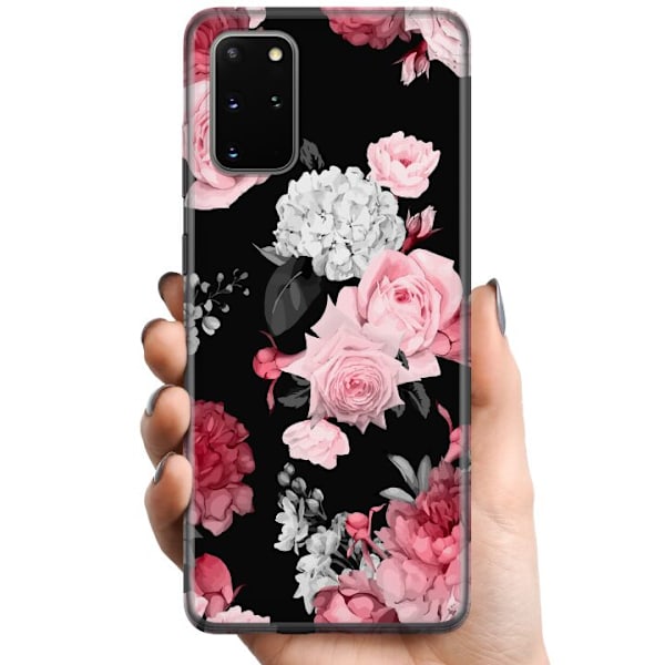 Samsung Galaxy S20+ TPU Mobilcover Blomster