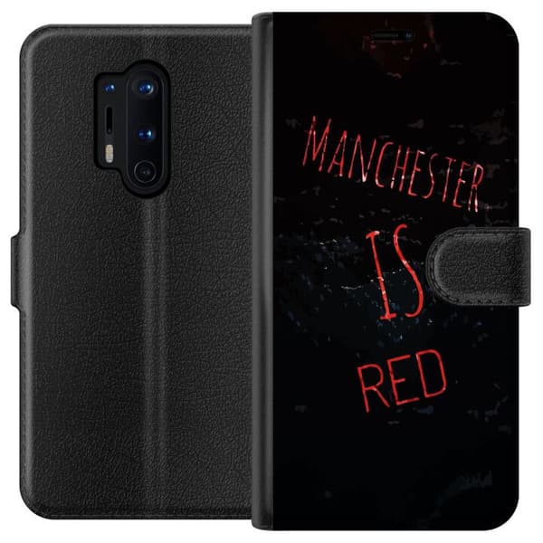 Kompatibelt Plånboksfodral till OnePlus 8 Pro Manchester United